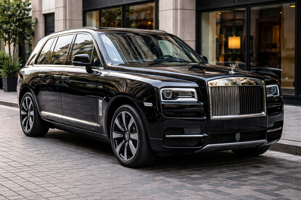 Luxury Chauffeur Services in Lyon with premium vehicle and professional driver by Tour Passion